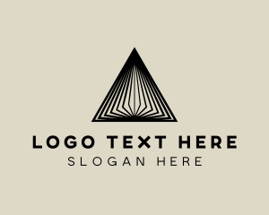 Technology - Corporate Agency Pyramid logo design