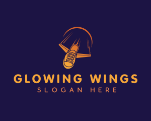 Wing Fashion Sneakers logo design