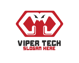 Viper - Red Cobra CD logo design