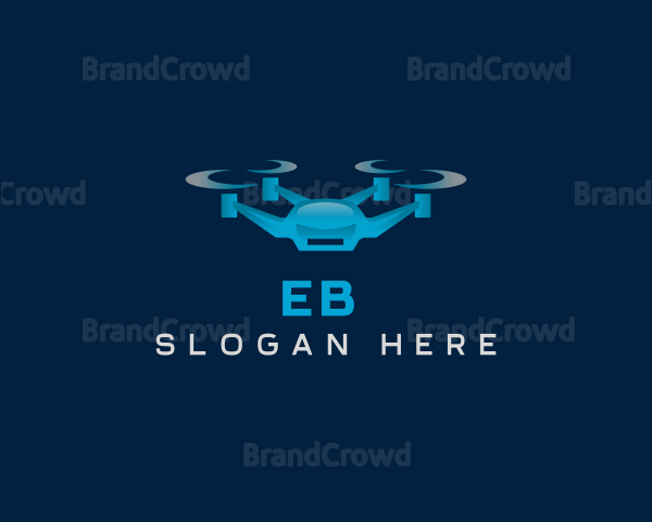 Surveillance Drone Camera Logo