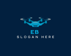 Surveillance Drone Camera Logo