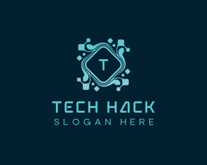 Cyber Software App logo design