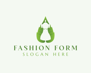 Organic Dress Mannequin logo design