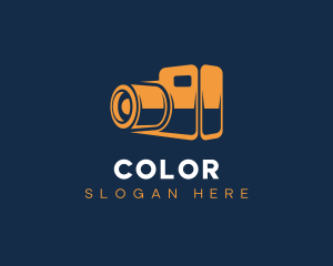 Camera Lens Photography Logo