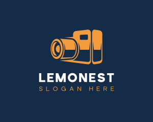 Camera Lens Photography Logo