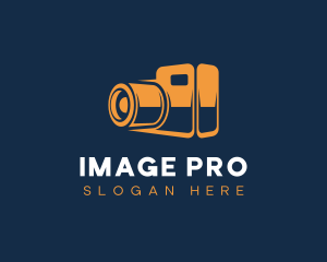 Camera Lens Photography logo design