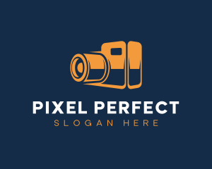 Camera Lens Photography logo design