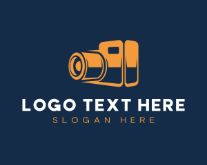 Snappy - Camera Lens Photography logo design