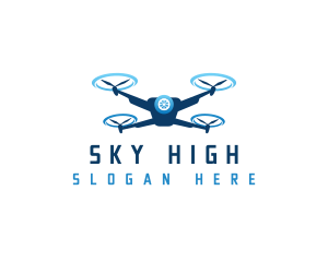 Fly - Drone Flying Aviation logo design