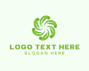 Natural - Natural Organic Herb Leaf logo design