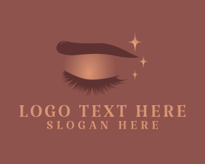 Cosmetic - Eyelash Feminine Cosmetic logo design