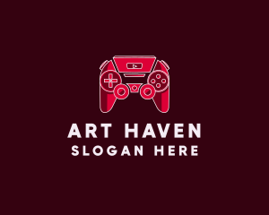 Video Game Console Controller logo design