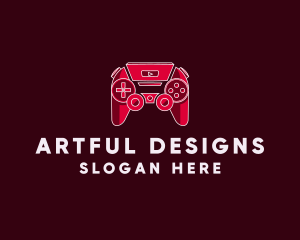 Video Game Console Controller logo design