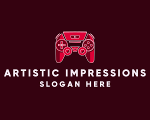 Video Game Console Controller logo design