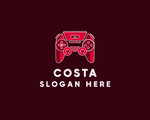 Video Game Console Controller logo design