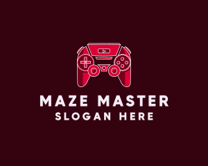 Video Game Console Controller logo design