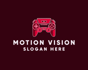 Video - Video Game Console Controller logo design