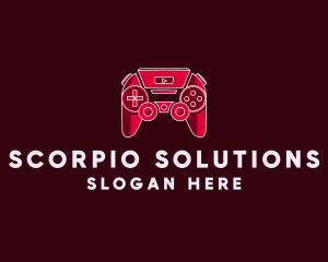 Video Game Console Controller logo design