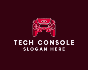 Console - Video Game Console Controller logo design