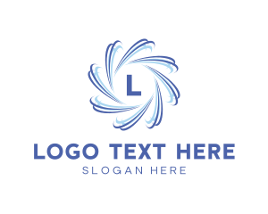 Swirl - Swoosh Vortex Swirl logo design