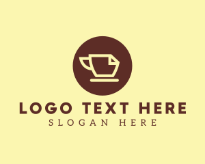 Paper - Office Coffee Cafe logo design