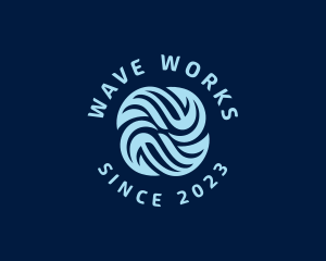 Spiral Wave Technology logo design