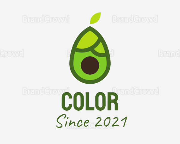 Avocado Fruit Stand Logo