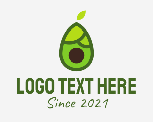 Butter Fruit - Avocado Fruit Stand logo design