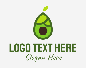 Avocado Fruit Stand  Logo