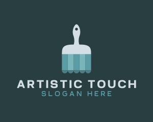 Paint Brush Tool logo design