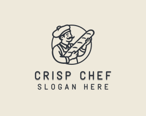 Chef Baker Bread logo design