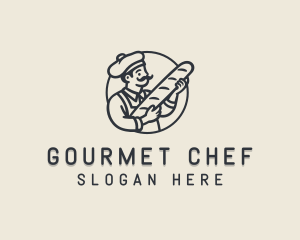 Chef - Chef Baker Bread logo design