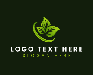 Botany - Leaf Landscaping Botanical logo design