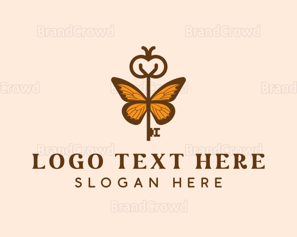 Butterfly Wings Key Boutique Logo