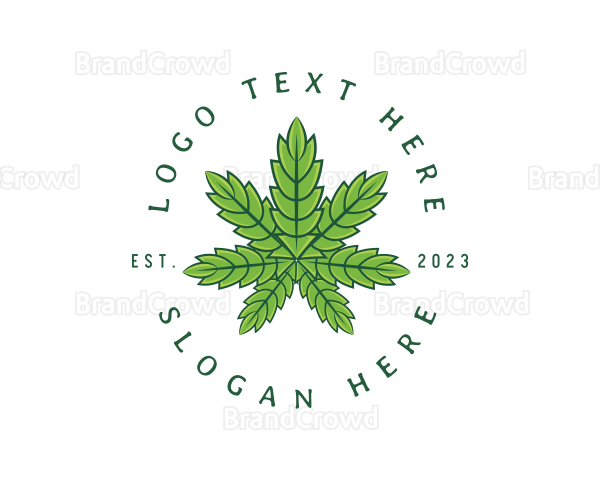 Medical Cannabis Badge Logo