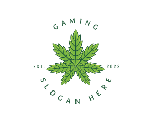 Cannabis - Medical Cannabis Badge logo design