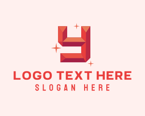 Shiny Gem Letter Y Logo