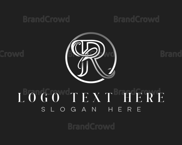 Luxury Regal Letter R Logo