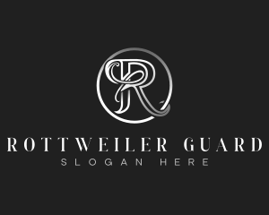 Luxury Regal Letter R logo design