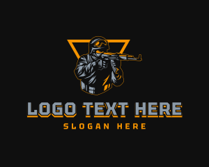 Soldier Special Force Shooter Logo