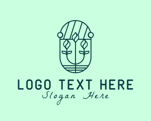 Linear - Flower Bloom Boutique logo design