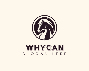 Stallion - Horse Equestrian Stallion logo design