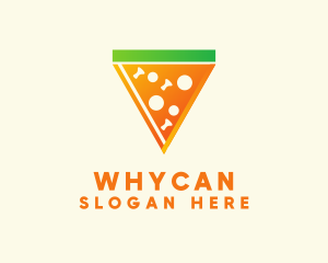 Pizza Slice Restaturant Logo