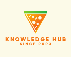 Delicious - Pizza Slice Restaturant logo design