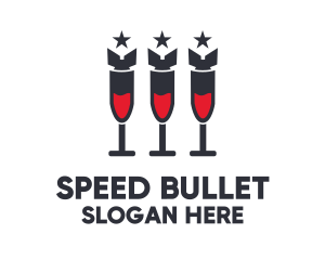 Bullet - Military Wine Bar logo design