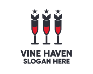 Military Wine Bar logo design