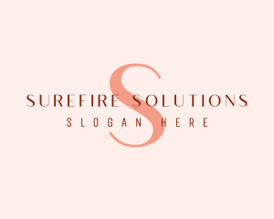 Feminine Lifestyle Fashion logo design