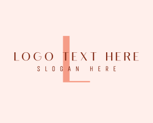 Fashion Designer - Feminine Lifestyle Fashion logo design