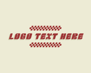 Transport - Race Track Garage logo design