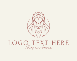 Influencer - Feminine Woman Maiden logo design